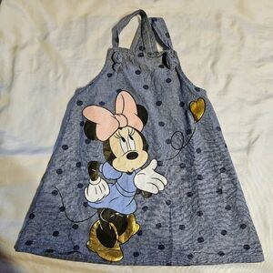 [PREOWNED] Minnie Mouse Toddler girls jumper dress